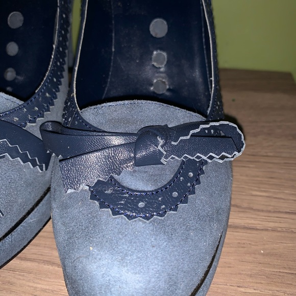 Liliana navy leather heels size 39, BNIB - Picture 7 of 9